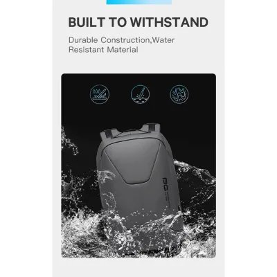 BANGE BG-22188 Waterproof Lock Backpack – photo 2