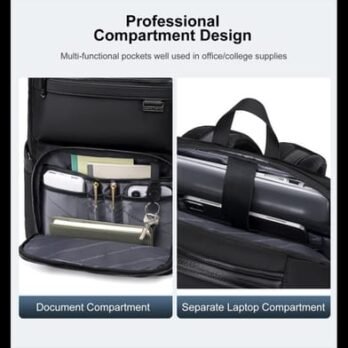 Arctic Hunter B00808 Laptop Backpack for Men Women Nylon 5 Zipper Compartments 20L